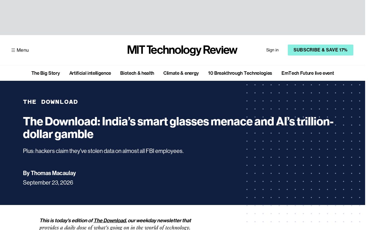 Smart Glasses Privacy Crisis: India's Wild West and AI's Trillion-Dollar Gamble