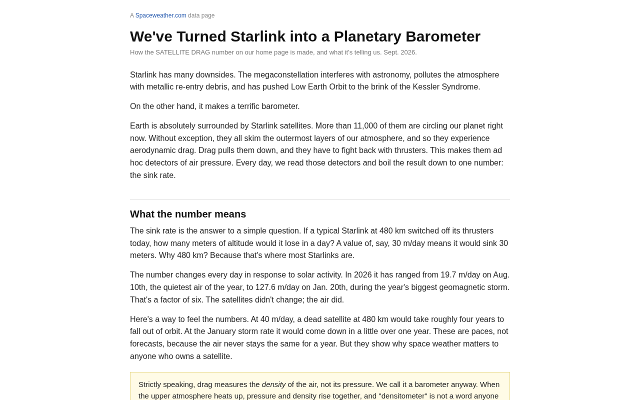 Turning Starlink Into a Global Barometer: The Science Behind Satellite Signals