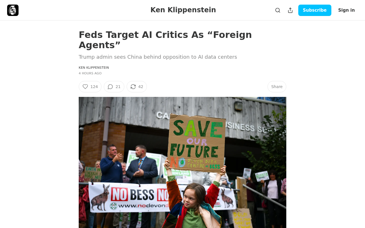 AI Critics Labeled 'Foreign Agents'? Regulatory Controversy Raises Concerns