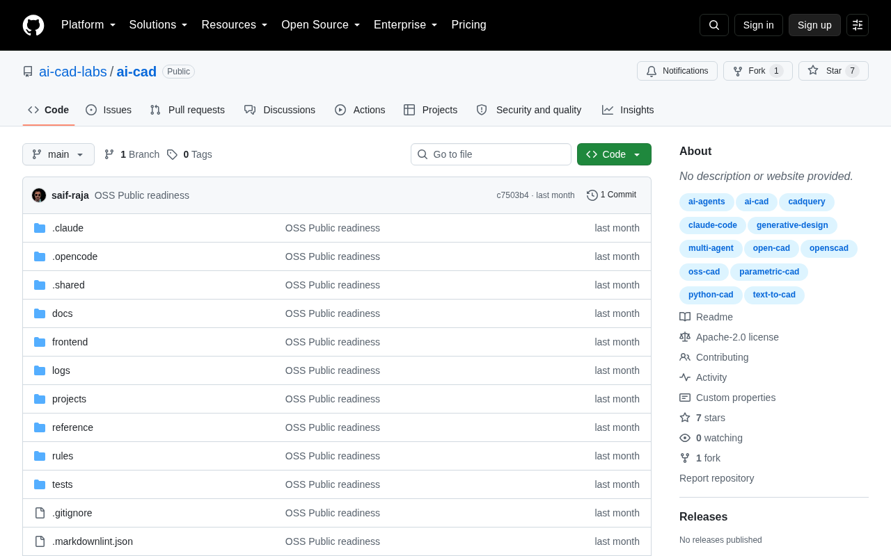 AI-CAD: An Open-Source Multi-Agent CAD Framework for Mechanical Engineering