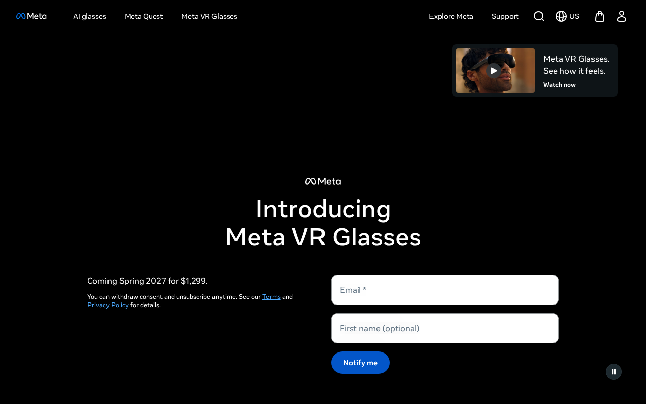 Meta VR眼镜发布:轻量化路线能否重塑消费级XR?
