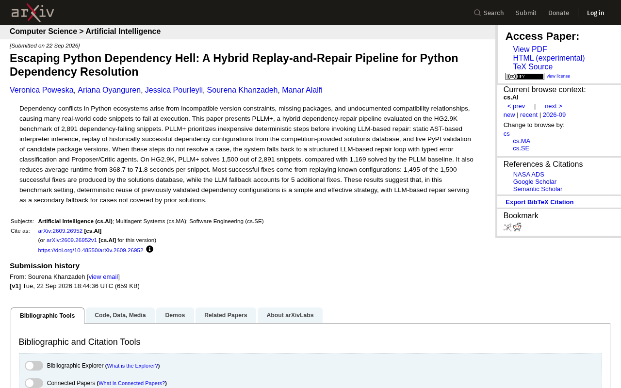 PLLM+: A Hybrid Replay-and-Repair Pipeline for Solving Python Dependency Hell