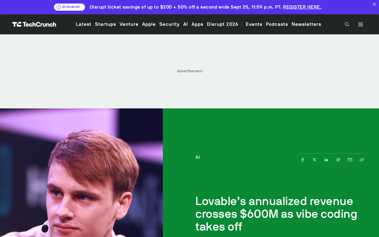 Lovable Hits $600M ARR as Vibe Coding Takes Off