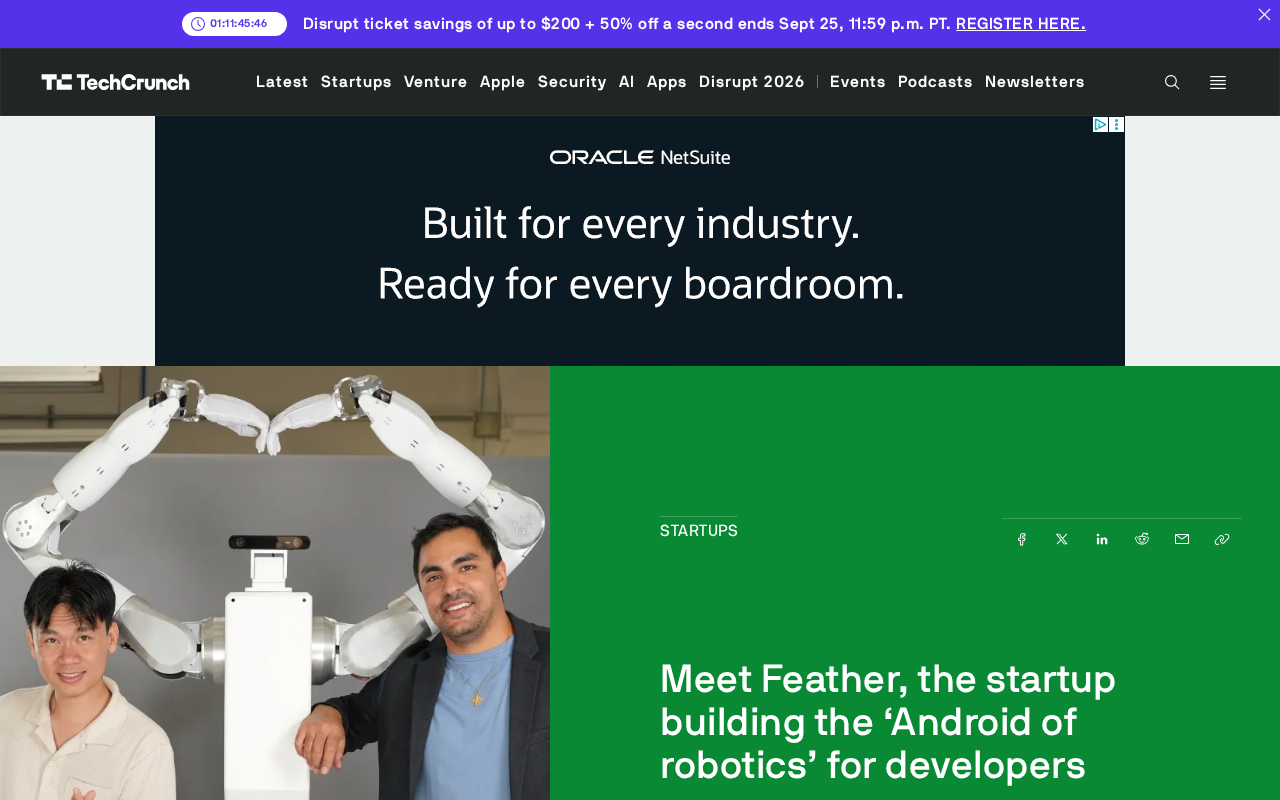 Feather: Building the "Android of Robotics" for Developers