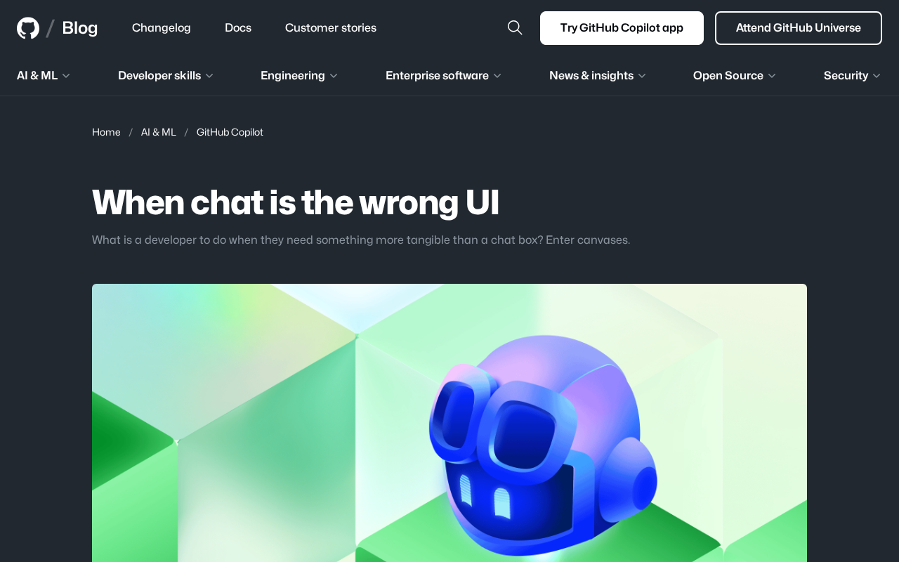 When Chat Becomes the Wrong UI: The Rise of AI Canvas