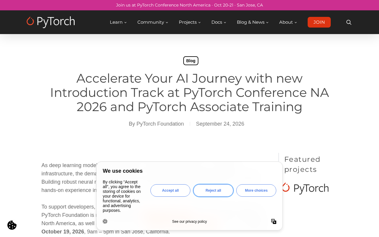PyTorch Conference NA 2026 Adds Introductory Track and Official Associate Certification