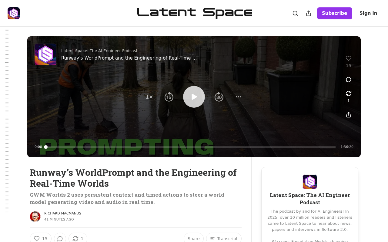 Runway WorldPrompt Deep Dive: The Engineering Breakthrough Behind Real-Time World Models