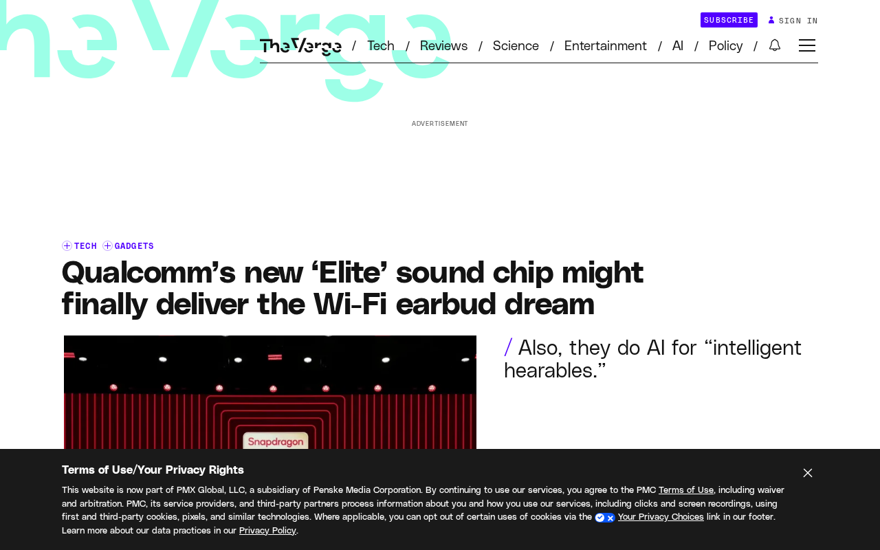 高通Snapdragon Sound Elite Gen 2:Wi-Fi无线耳机梦想成真?