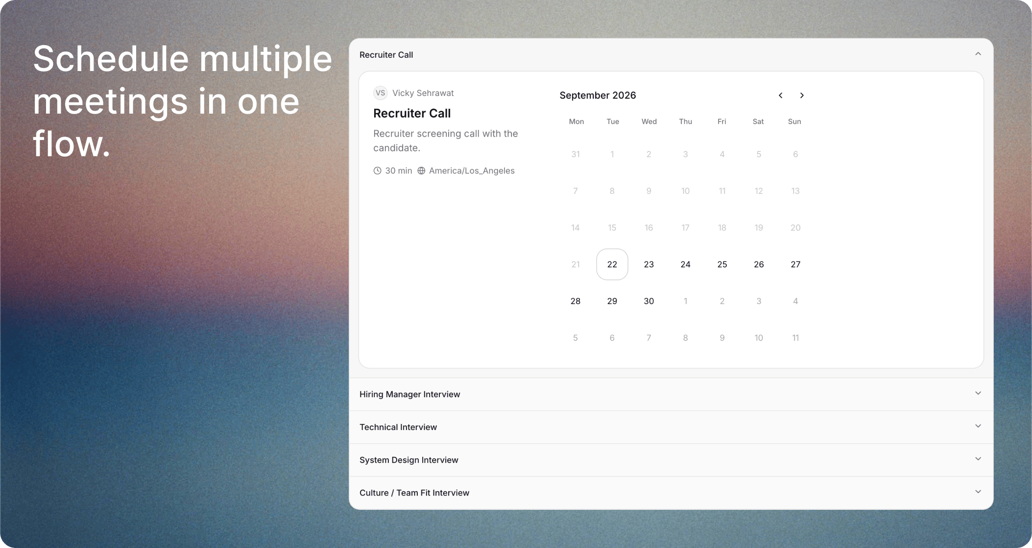 Donna: The Smart Scheduling Tool That Links Multiple Meetings with a Single URL