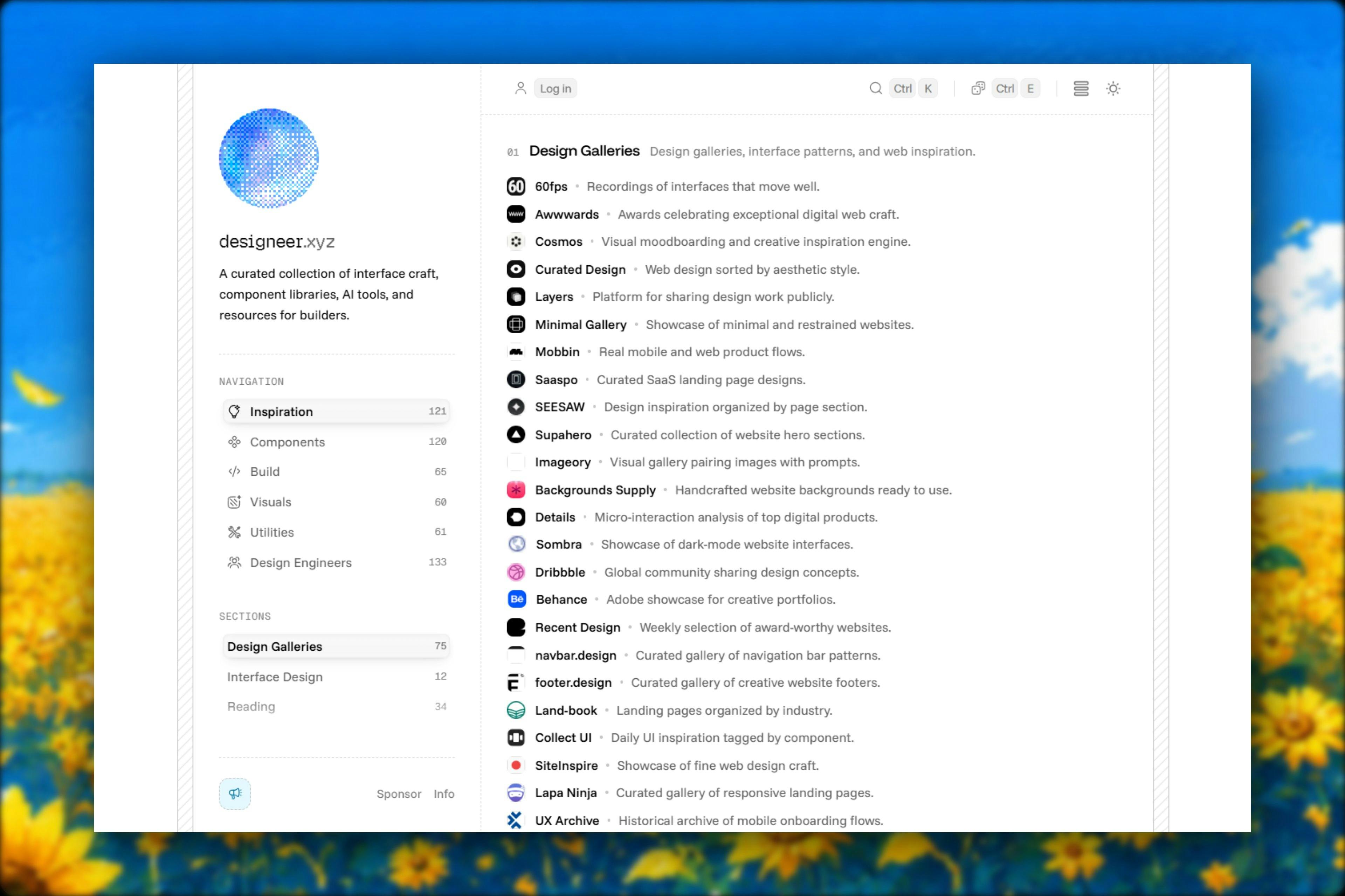Designeer: A One-Stop Curated Resource Hub for Developers and Designers