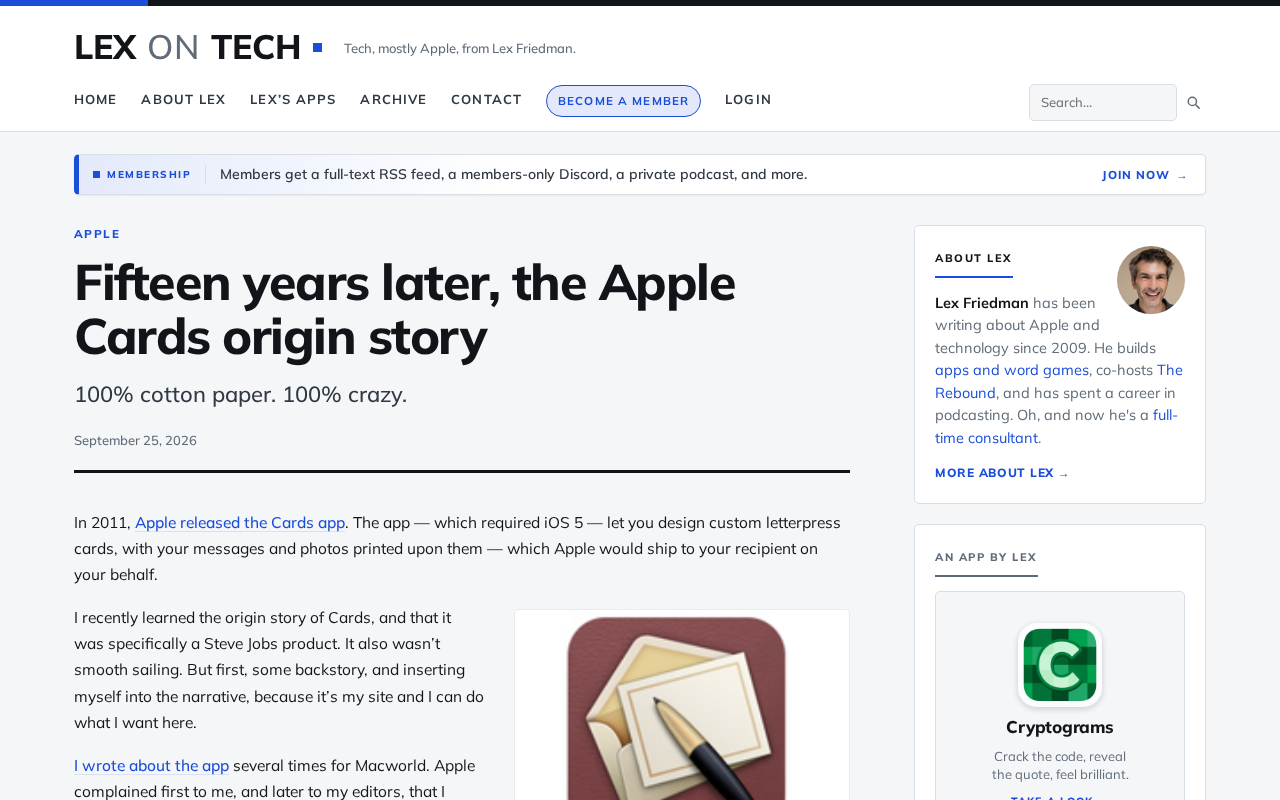 The Apple Cards Origin Story: A Fifteen-Year Look Back at a Forgotten App