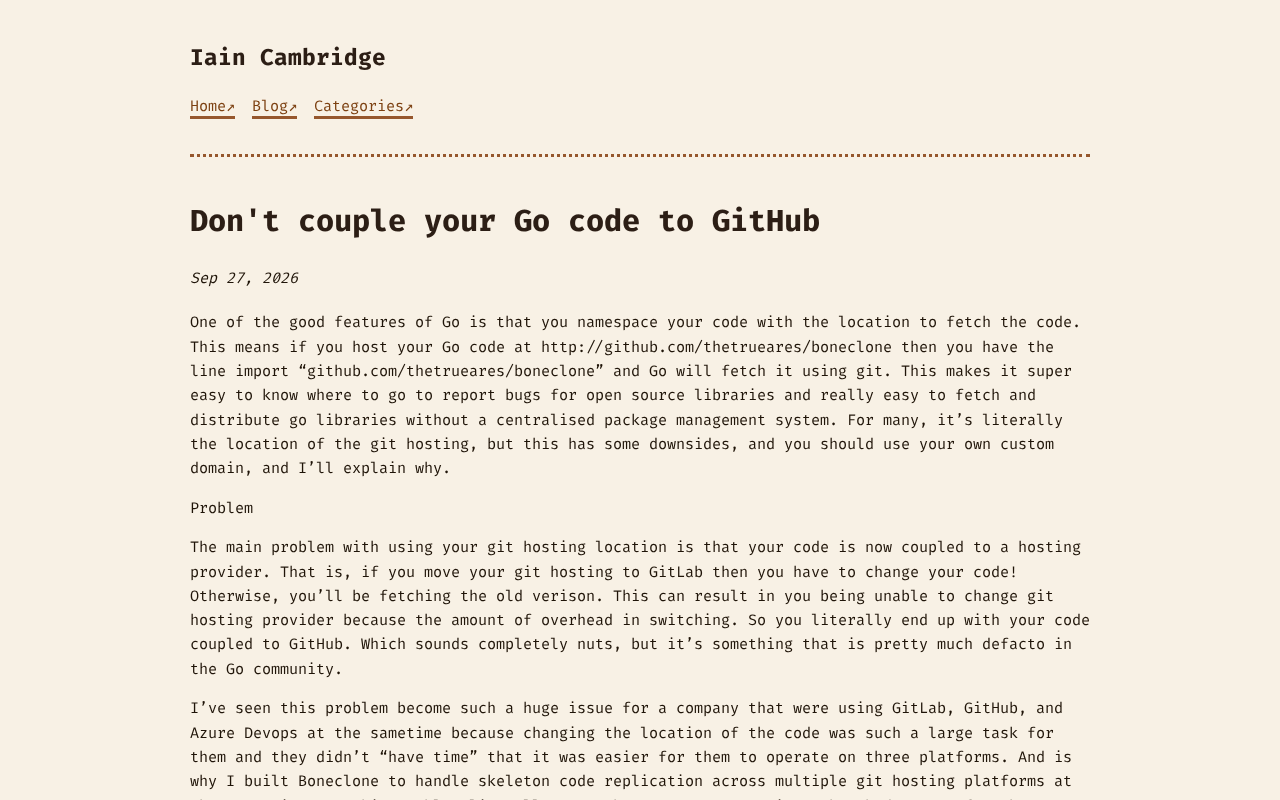 别把你的Go代码耦合到GitHub:模块路径的隐藏陷阱