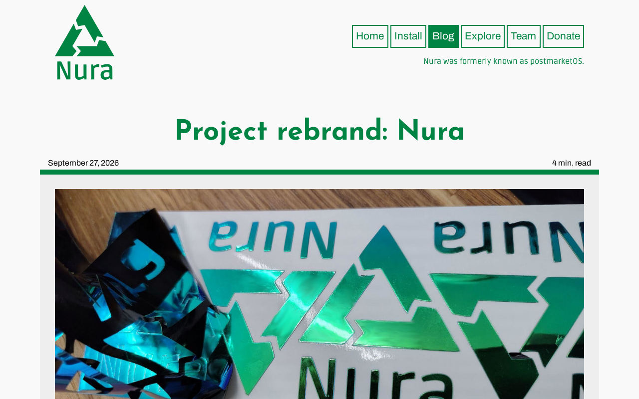 postmarketOS Rebrands as Nura: A Second Life for Old Phones