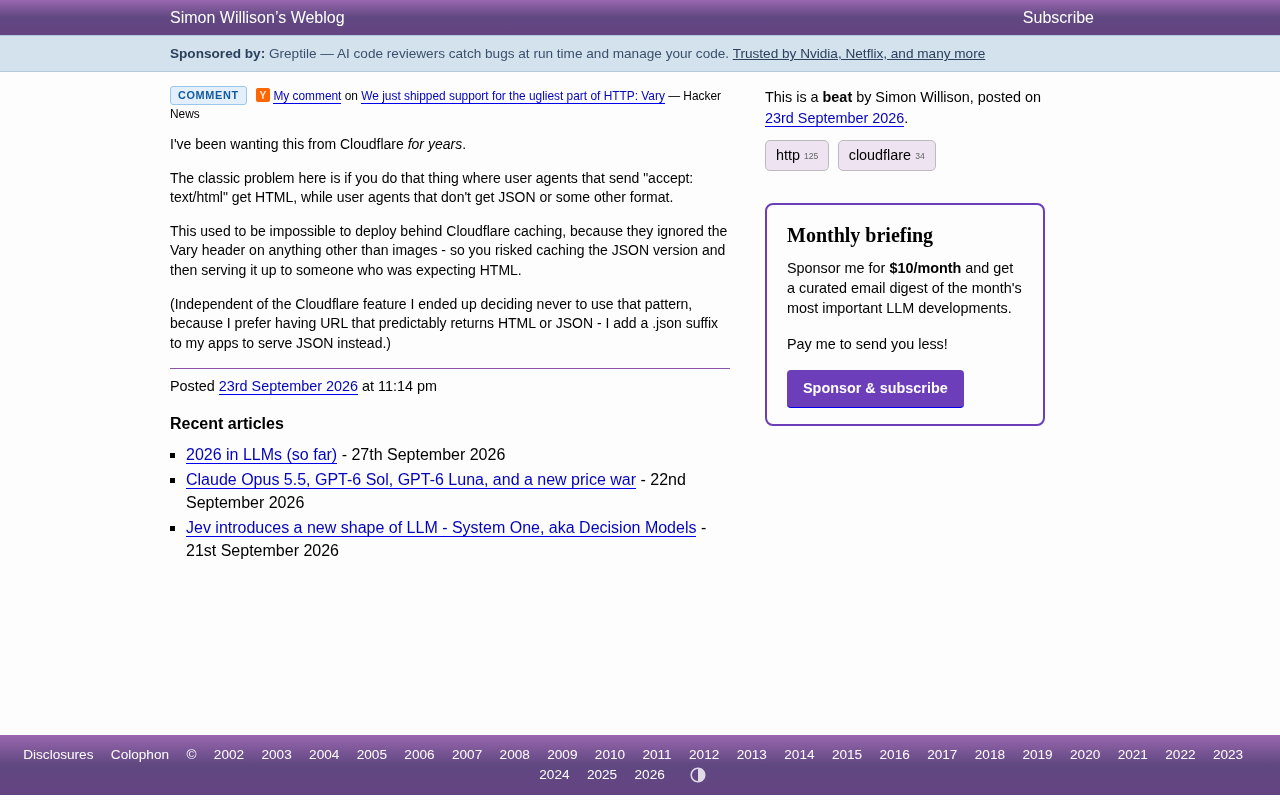 Cloudflare Finally Supports HTTP Vary Header: The Content Negotiation Caching Puzzle Solved