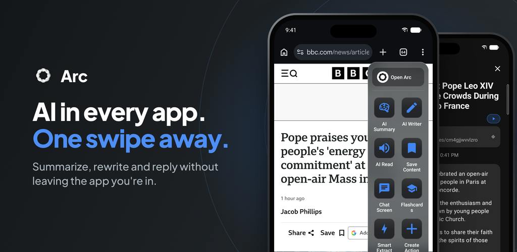 Arc: The Mobile AI Assistant That Can Read Any Screen