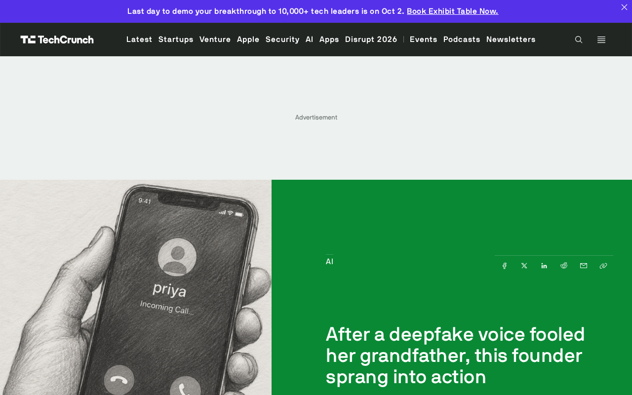Her Grandfather Was Scammed by an AI Voice Clone — So She Built DetectifAI to Catch Deepfake Audio in Real Time on Your Phone
