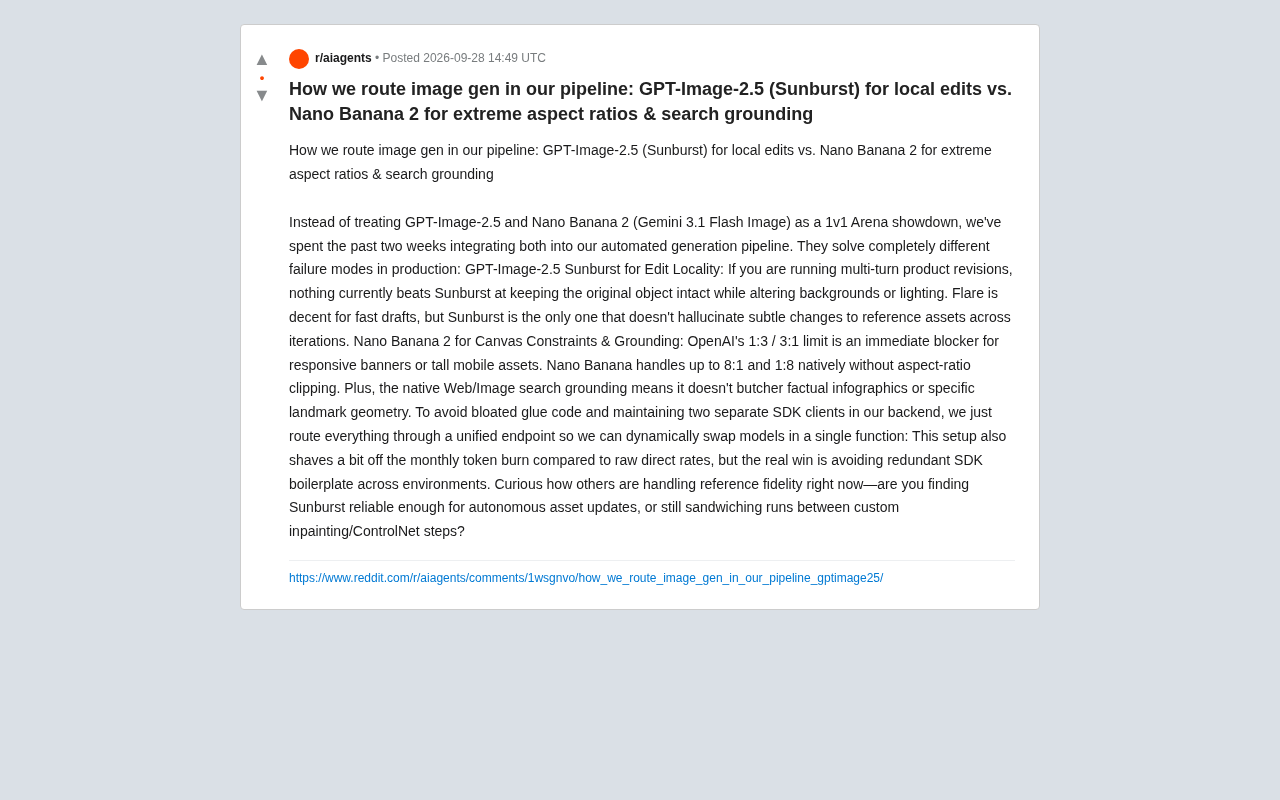 GPT-Image-2.5 vs Nano Banana 2: A Practical Guide to Dual-Model Routing in Image Generation Pipelines