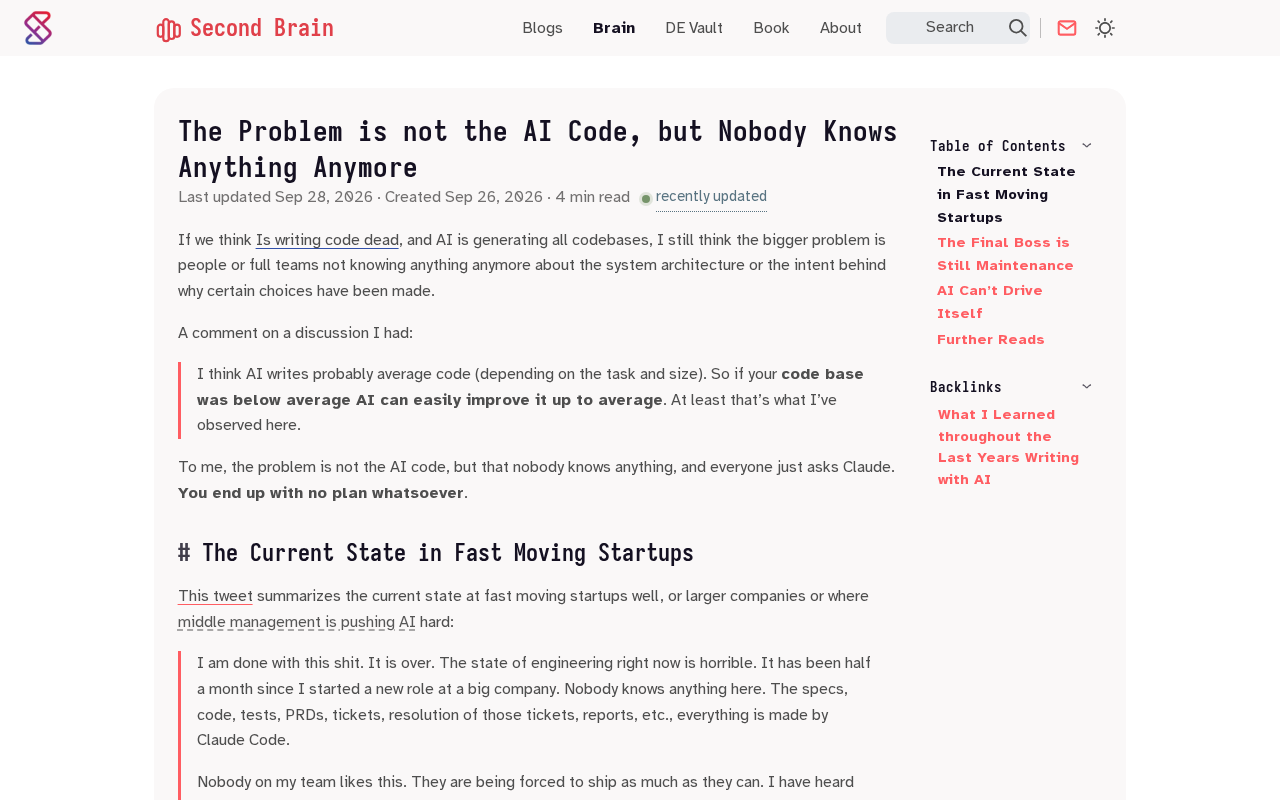 AI Writing Code Isn't the Problem — Nobody Actually Understanding It Is