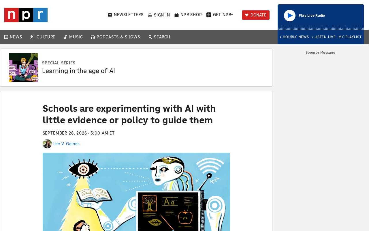 Schools Are Rushing to Adopt AI in Education — Without Evidence or Policy