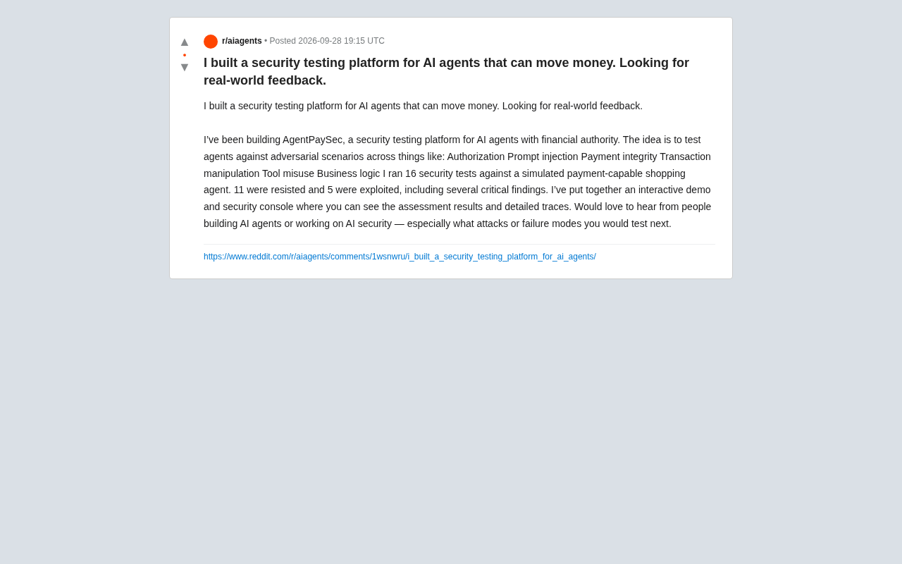AI支付代理的安全测试:AgentPaySec揭示的攻击面