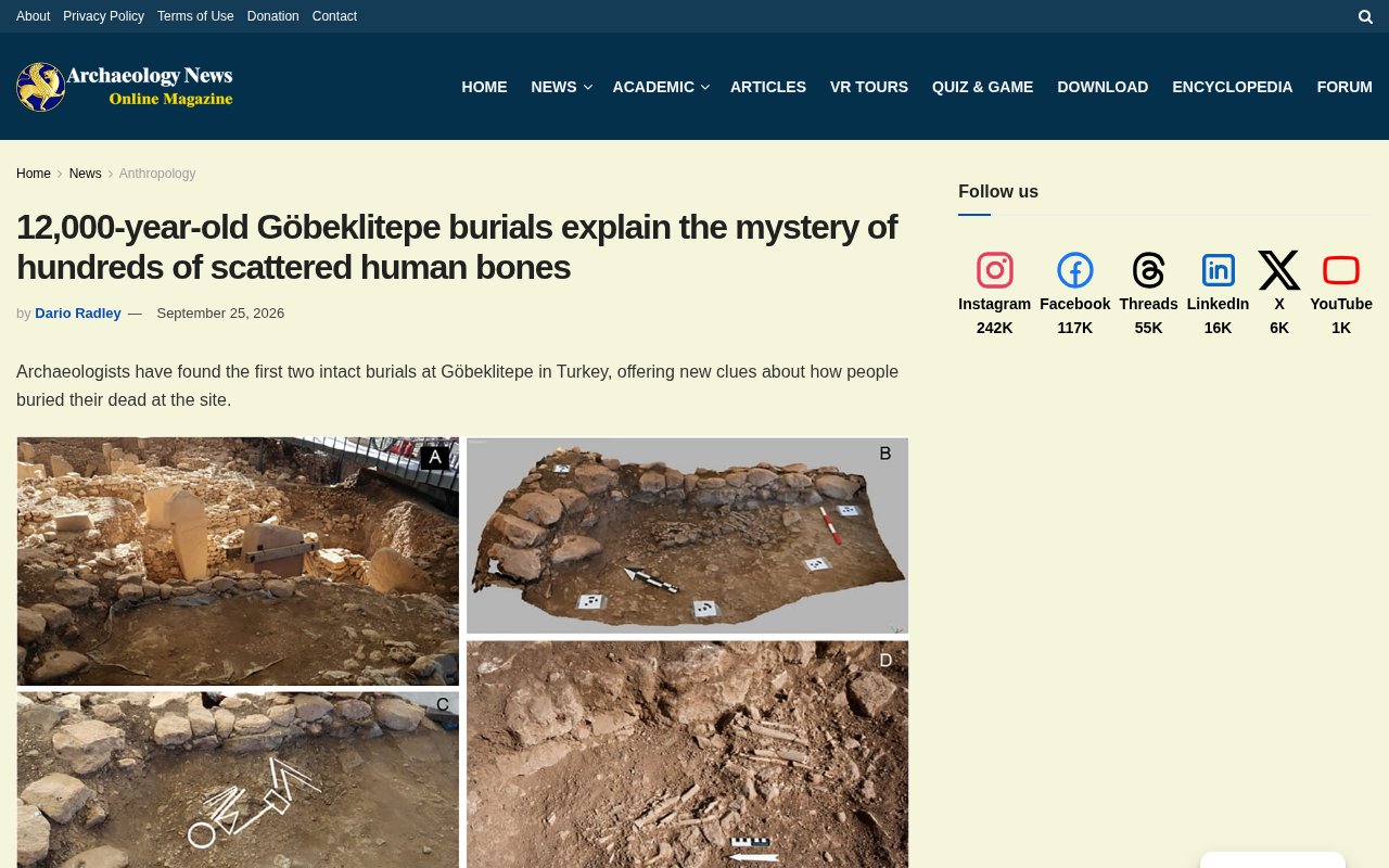 The Mystery of Scattered Human Bones at Göbekli Tepe: A New Theory on 12,000-Year-Old Burial Rituals