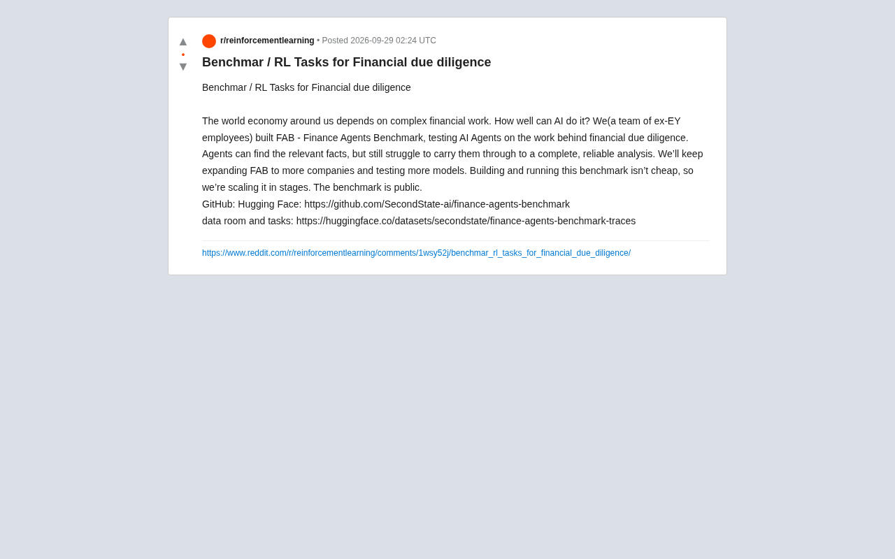 FAB Financial Due Diligence Benchmark: Can AI Agents Handle Financial Due Diligence?