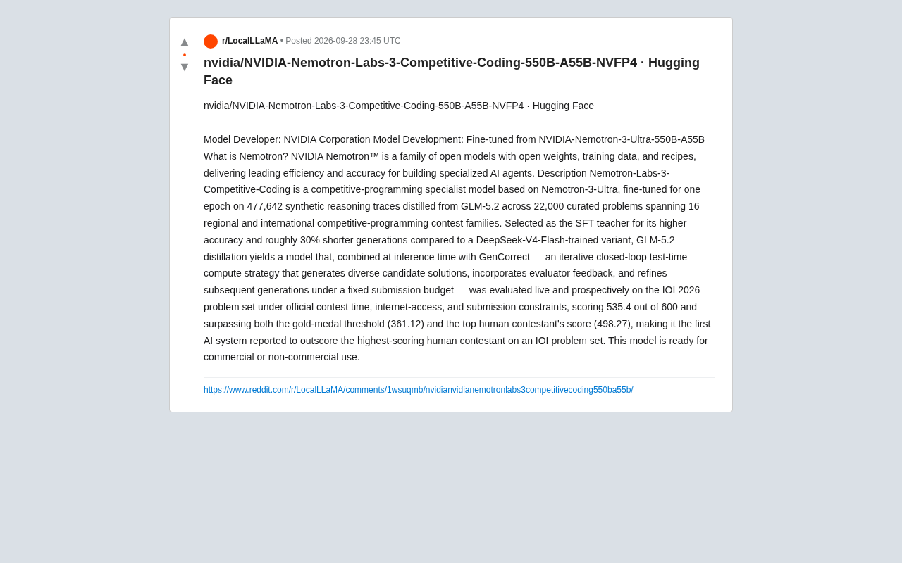 NVIDIA Nemotron Competitive Coding Model Surpasses Top Human Performers at IOI for the First Time