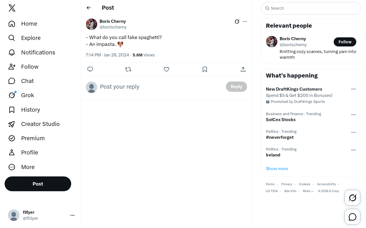 No Valid Source Material: A Dad Joke Tweet Cannot Support a Technical Article