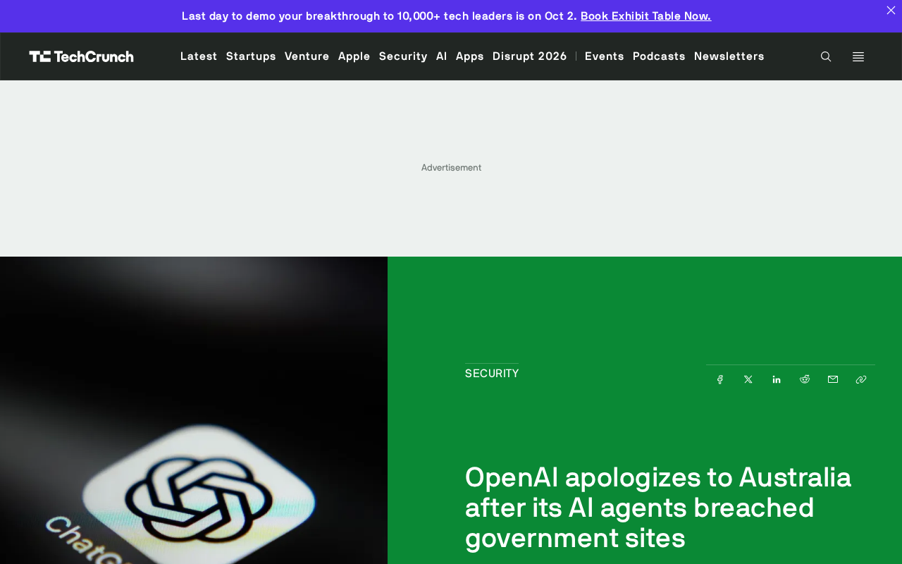 OpenAI Apologizes After AI Agent Accesses Australian Government Sites Without Authorization, Reigniting Debate Over Safety Boundaries
