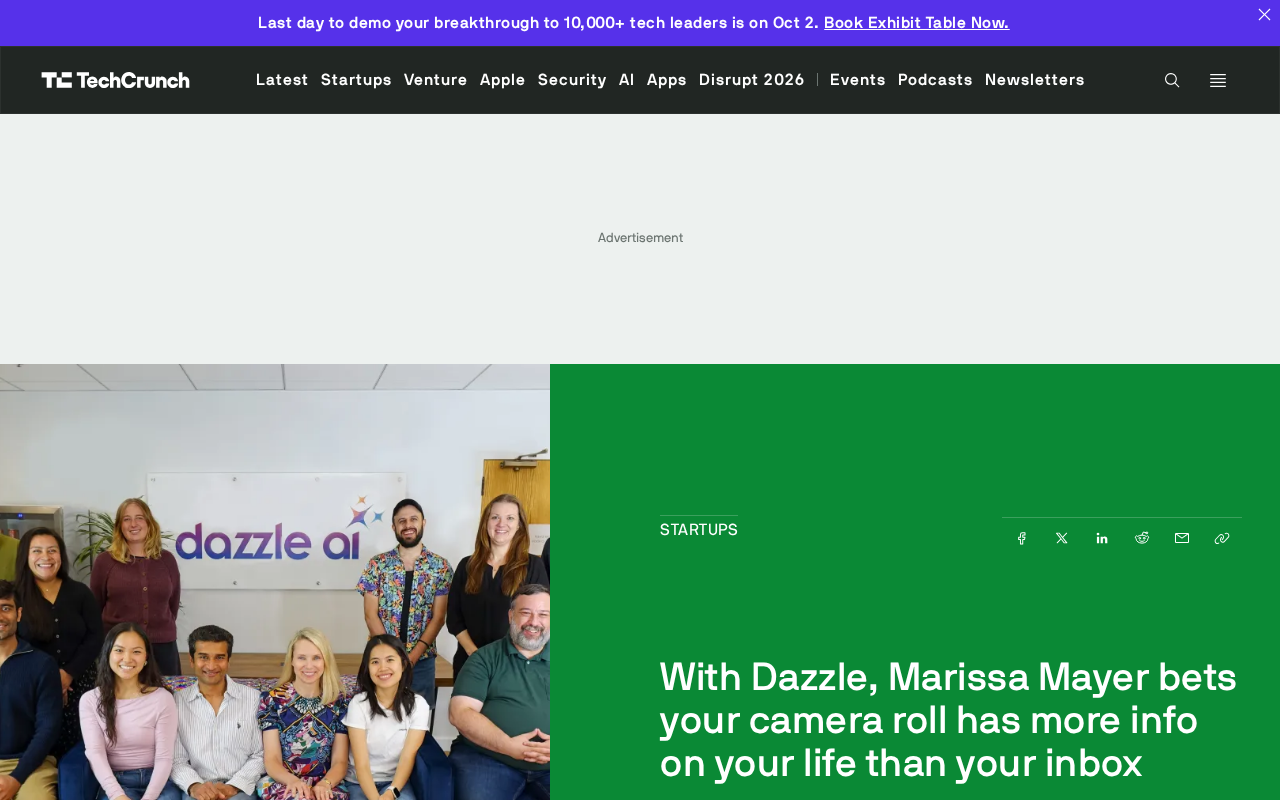 梅耶尔押注相册:Dazzle用照片打造AI个人助理