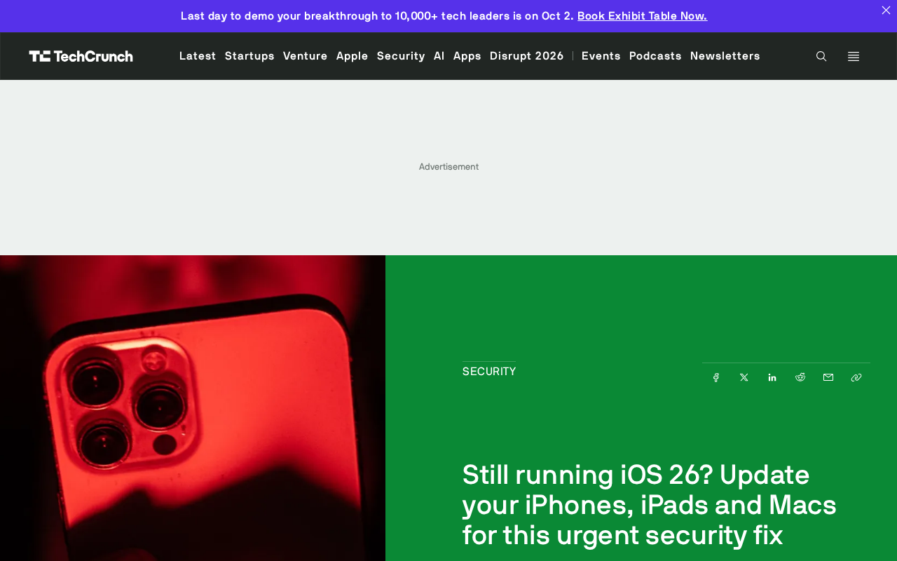 Apple Emergency Security Update: iOS 26 Vulnerability Under Active Targeted Attacks — Update Now
