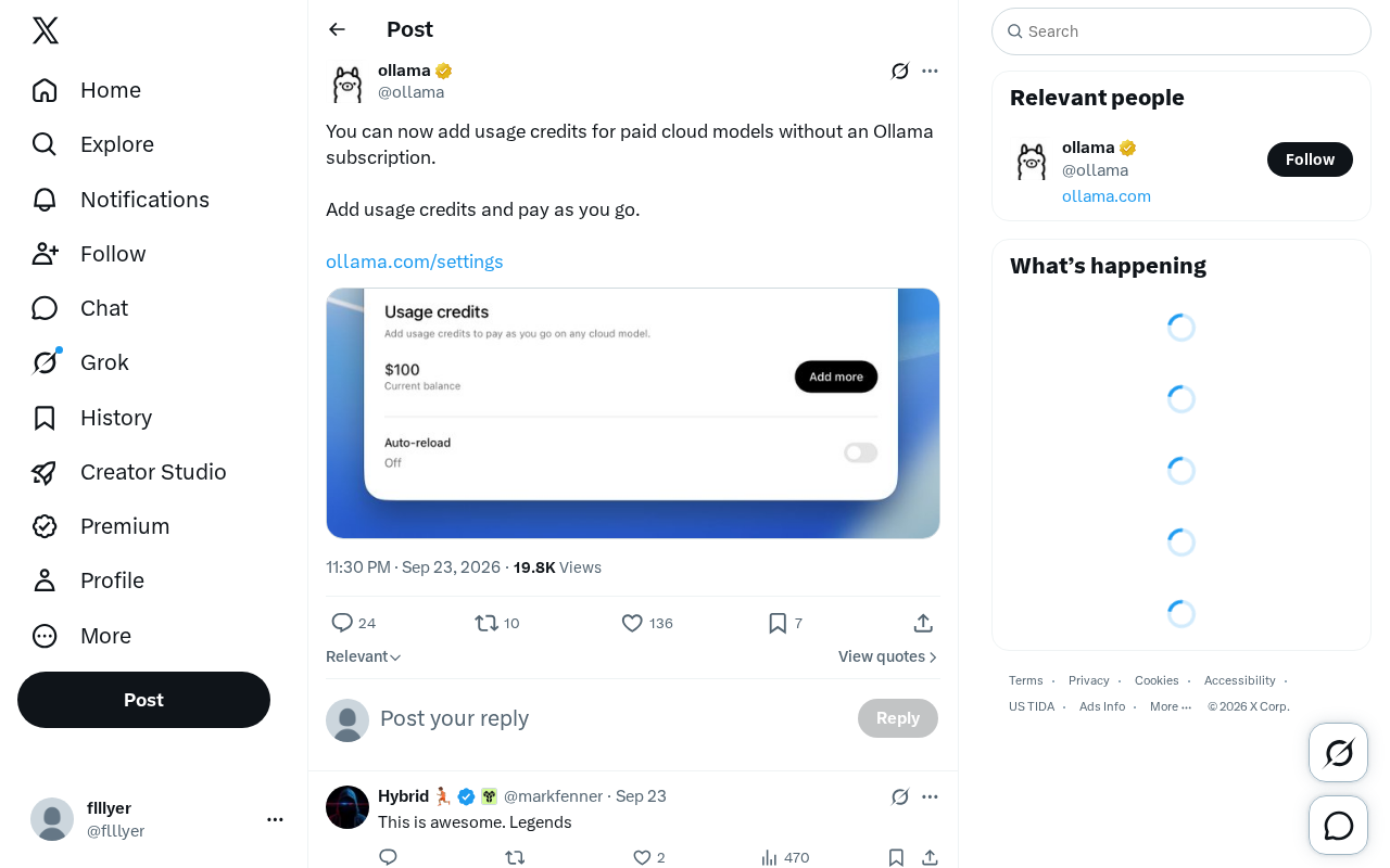 Ollama Introduces Pay-As-You-Go: Access Cloud AI Models Without a Subscription