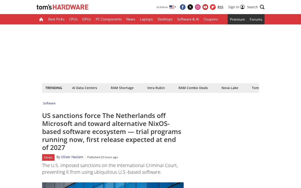 US Sanctions Push Netherlands Away from Microsoft and Toward a NixOS-Based Software Ecosystem