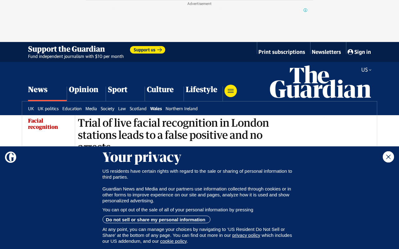 500K Facial Scans at UK Stations, Zero Arrests: Is Live Facial Recognition Worth It?