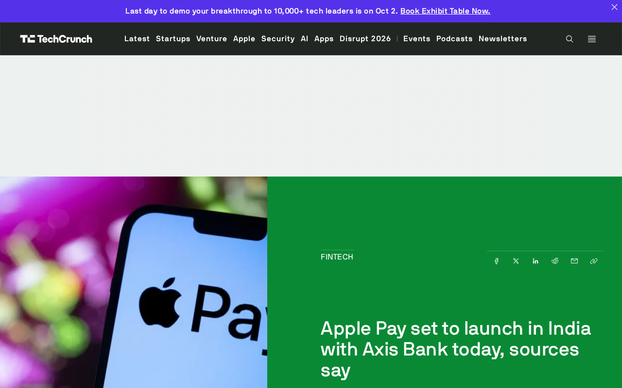 Apple Pay Enters India: Axis Bank Signs On First, But Why Are the Big Banks Waiting?