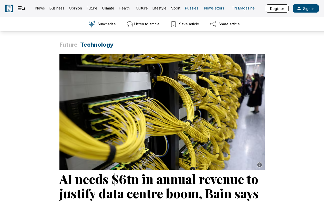 AI Needs to Earn $6 Trillion a Year to Break Even? The Accounting Crisis Behind the Data Center Frenzy