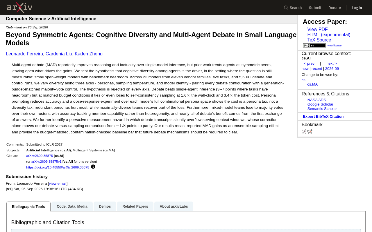 Is Multi-Agent Debate Actually Effective? Small-Model Experiments Reveal It's Just Ensemble Sampling
