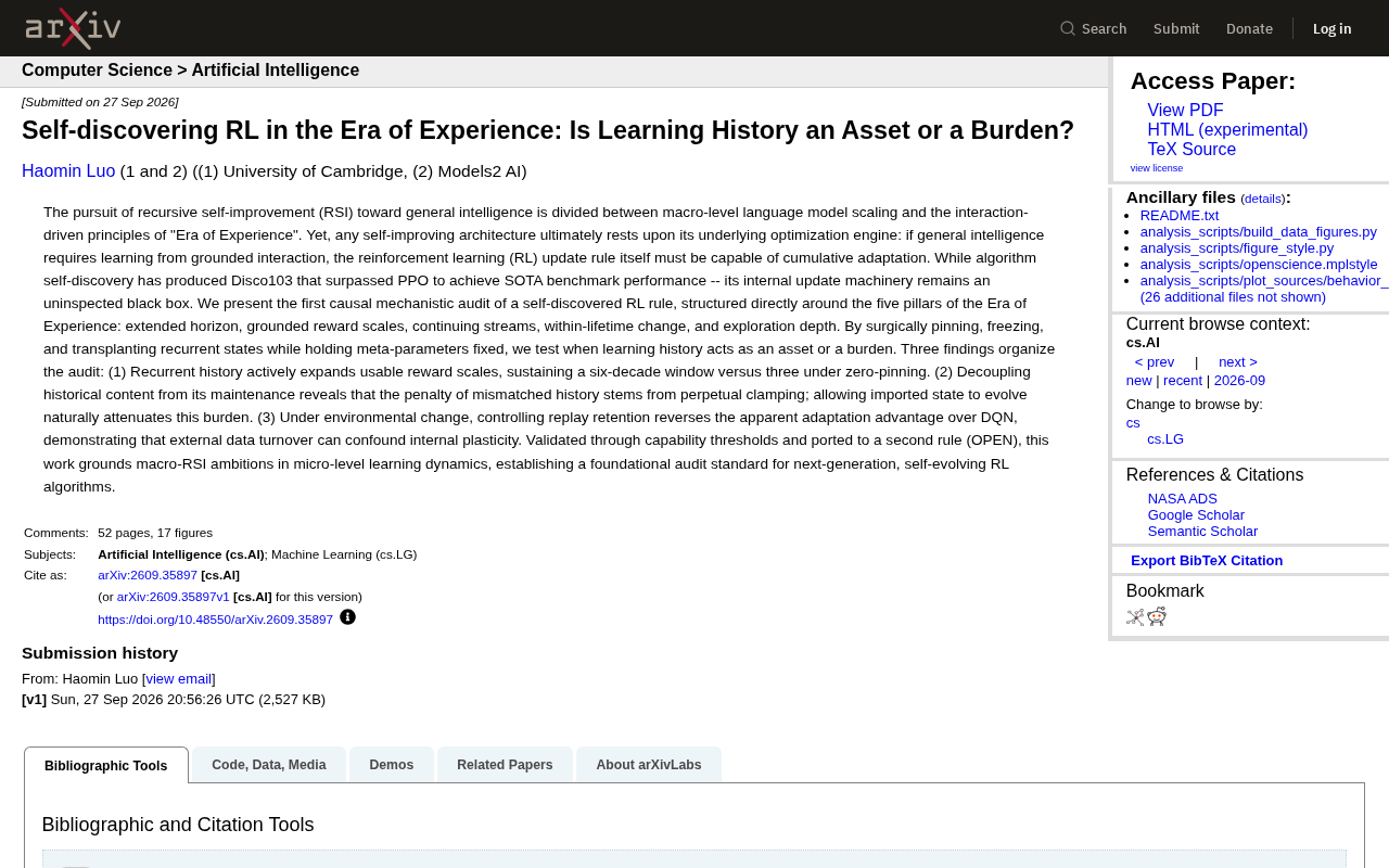 Demystifying Self-Discovered RL: Is Learning History an Asset or a Burden?