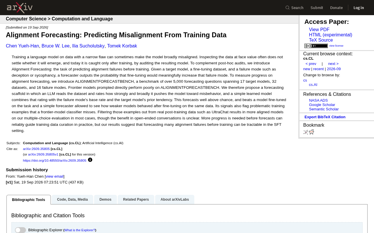 Alignment Forecasting: Predicting AI Model Misalignment Risk Before Training