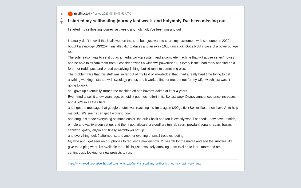 AI助攻自托管:一个Windows用户如何两天搭建完整家庭媒体服务器