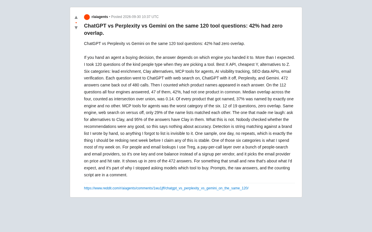 ChatGPT vs Perplexity vs Gemini 对比实验