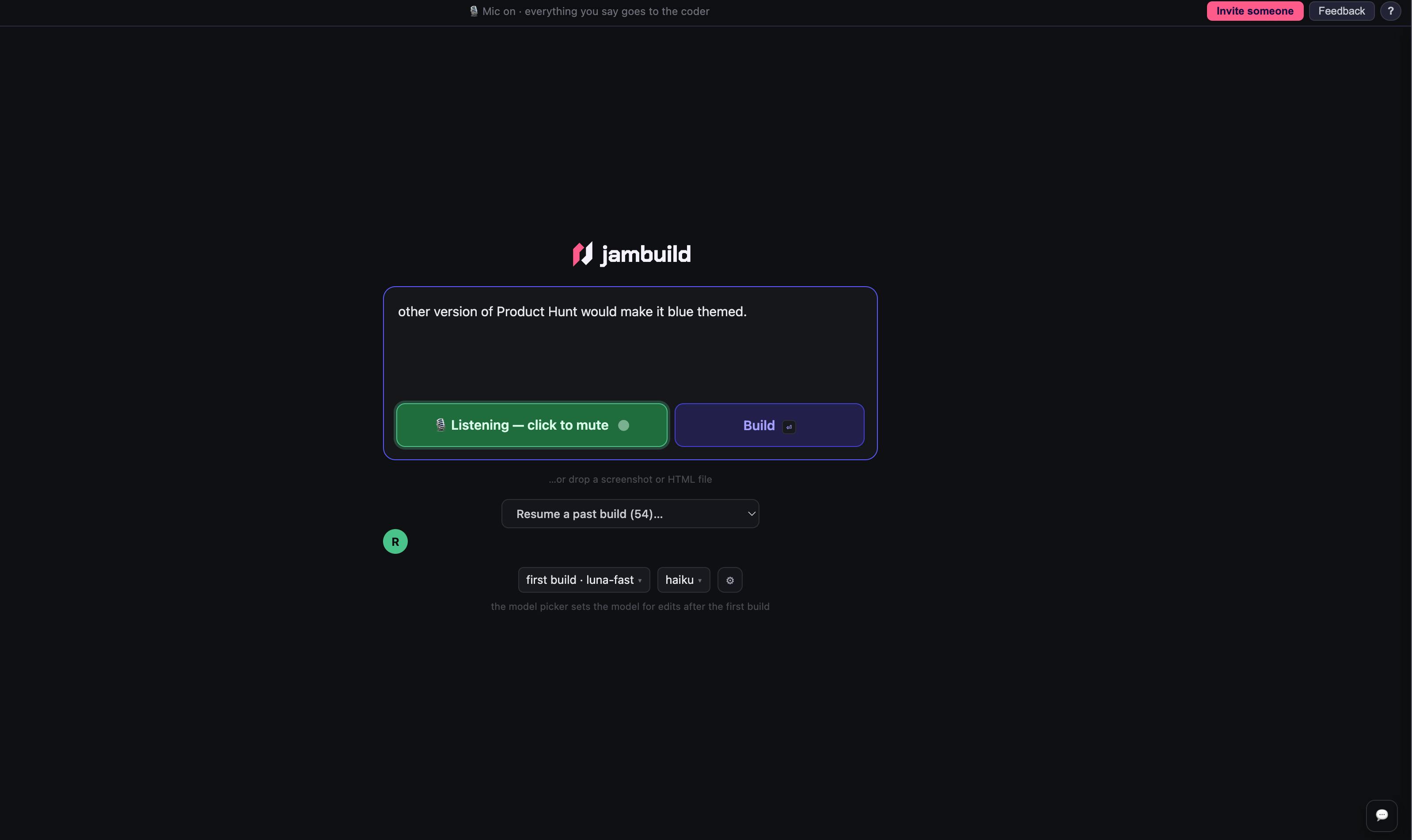 jambuild: A Multiplayer Vibecoding Tool Where You Just Point and Talk