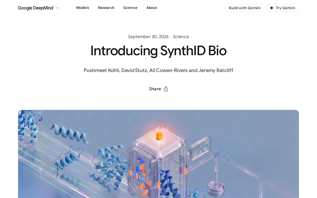 SynthID Bio: A New Attempt at Watermarking AI-Generated Proteins