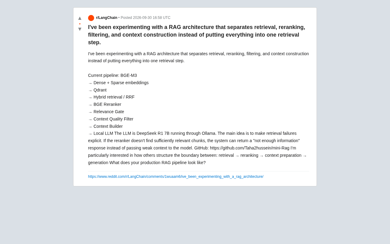 Staged RAG Architecture in Practice: Making Retrieval Failures Explicit and Controllable