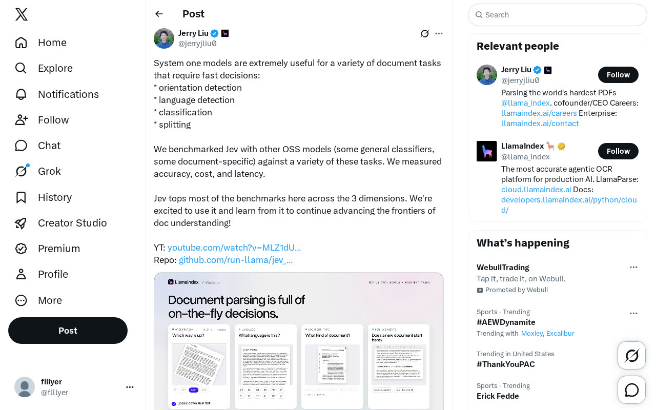 System One Models Explained: Jev, the Open-Source Tool Built for Fast Document Decision Tasks