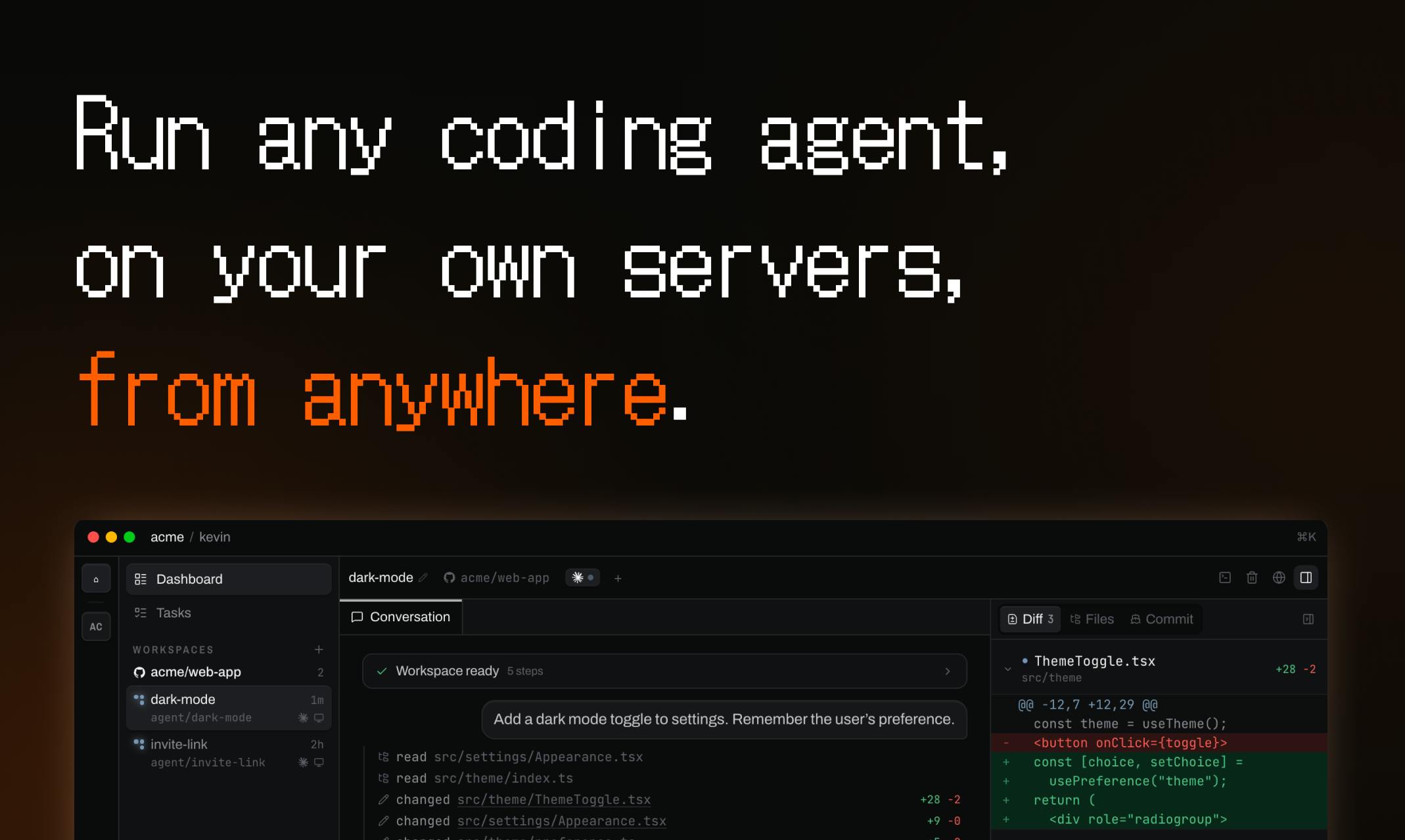Firetower: Run AI Coding Agents on Your Own Server, Manage from Anywhere
