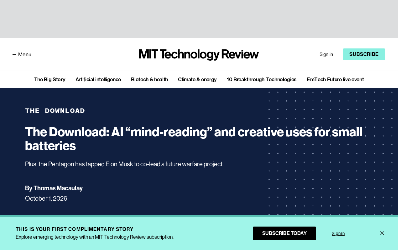 AI 'Mind-Reading' Is Here: Reconstructing What You See From Brain Scans Alone