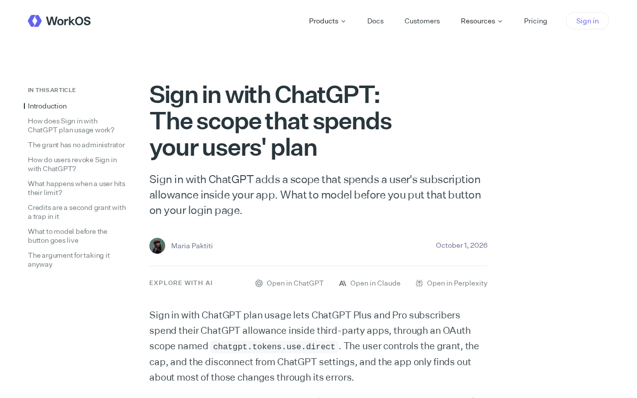 Sign in with ChatGPT: The Login Button That Consumes Your Subscription Quota