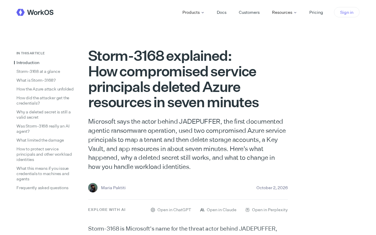 七分钟毁掉Azure租户:Storm-3168代理式勒索事件剖析