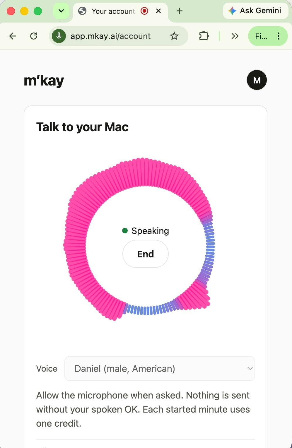 m'kay: Control Your AI Coding Agents Remotely with Your Voice from Your Phone